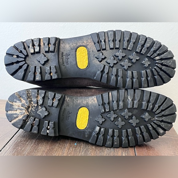 Calzaturificio The Alps By Fabiano Brown Leather Hiking Boots Womens size 8.5 N - Picture 10 of 13